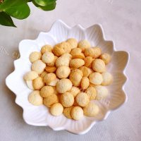 诱人的酸奶溶豆做法图解7)