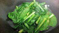 美味菜心牛肉粒做法图解8)
