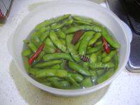 家常水煮毛豆节