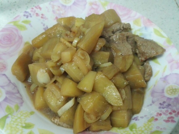 喷香的炒茄子