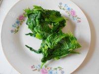 秀色可餐的菠菜拌粉丝做法图解6)