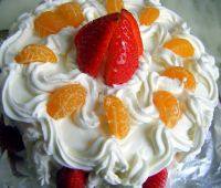 家常草莓奶油生日蛋糕