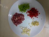 家常菜肉末蒸豆腐做法图解3)