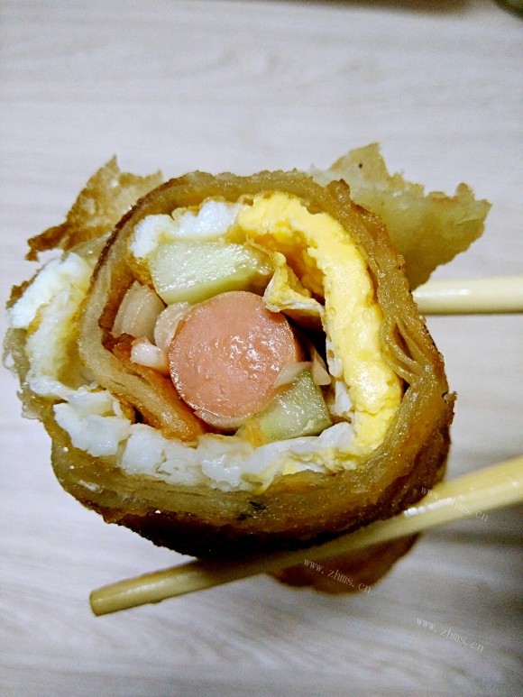 五味俱全的手抓饼