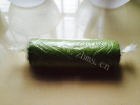 自制抹茶蛋糕卷做法图解12)