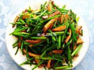 家常菜韭苔炒豆干