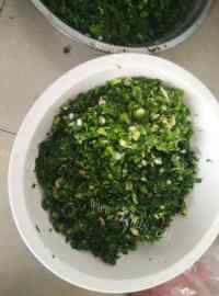 美味的荠菜水饺做法图解6)