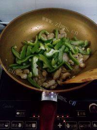 DIY青椒炒肉做法图解7)