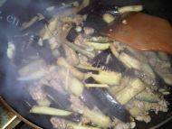 色香的肉沫茄子做法图解6)