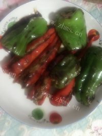 热腾腾的虎皮尖椒