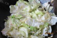 简易卷心菜炒豆腐做法图解5)