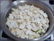家常菜虾酱豆腐做法图解5)