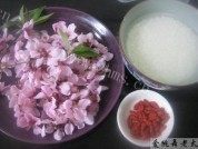美味的红糖桃花粥做法图解1)