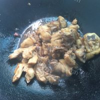 香喷喷的鸡肉炖粉条做法图解2)