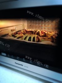 自制豆沙面包做法图解9)
