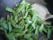 美味的肉末刀豆