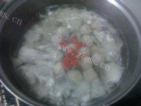 美味的冬瓜肉丸汤做法图解7)