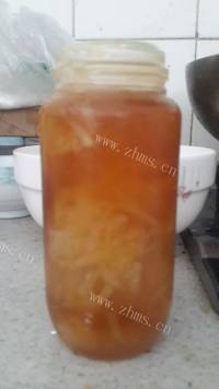 色香味俱全的蜂蜜柚子茶做法图解7)
