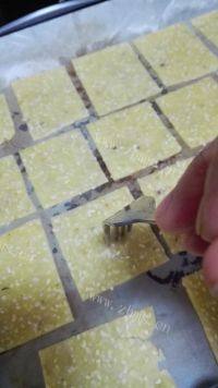 自己做的芝麻薄片饼干做法图解10)