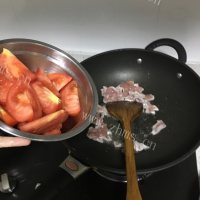 简单番茄豌豆炒肉片的做法图解五