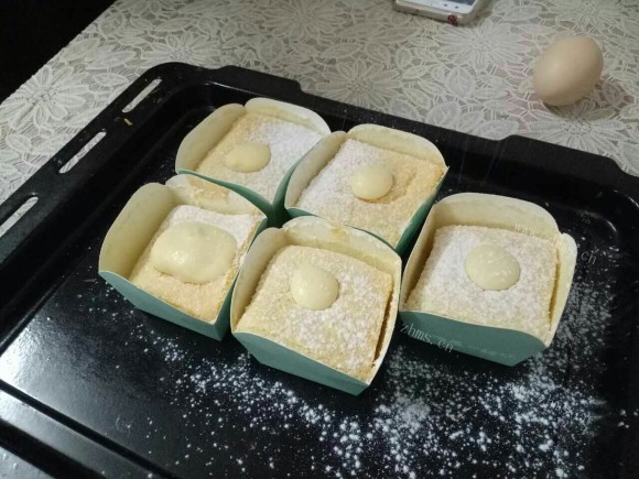 色香味俱全的北海道戚风蛋糕