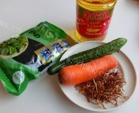 葱油裙带菜做法图解1)