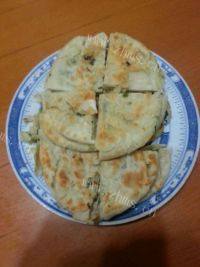 自己做的葱油饼