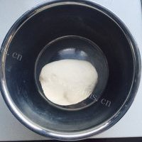 自制中种无糖蜜豆吐司面包的做法图解四
