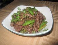食欲满满的牛肉炒豆角