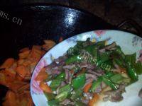 营养胡萝卜炒肉片