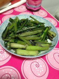 家常菜清炒菜苔