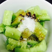 香飘十里的拍黄瓜做法图解5)