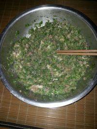 自己做的青椒馅饺子做法图解5)