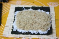 紫薯风味寿司做法图解7)