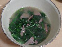 让人怀念的猪肝菠菜汤