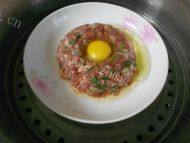 蒸肉饼做法图解5)