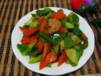 家常菜杂蔬炒肉