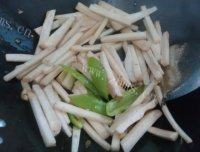 家常菜青椒杏鲍菇做法图解5)