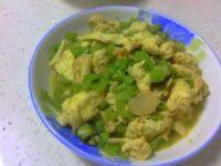 家常菜青椒炒蛋