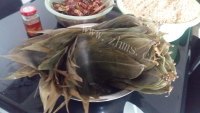 美味的大肉粽做法图解1)