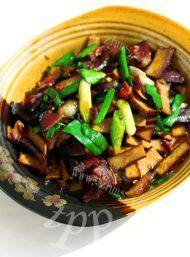 家常菜柴火香干炒薰肉