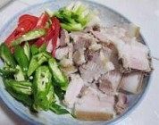 蒜香回锅肉做法图解2)