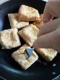 美食黄金砖做法图解6)