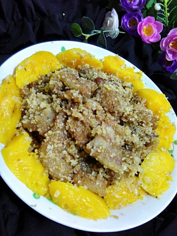 回味无穷的粉蒸肉