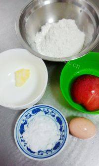自己做的苹果煎饼做法图解1)