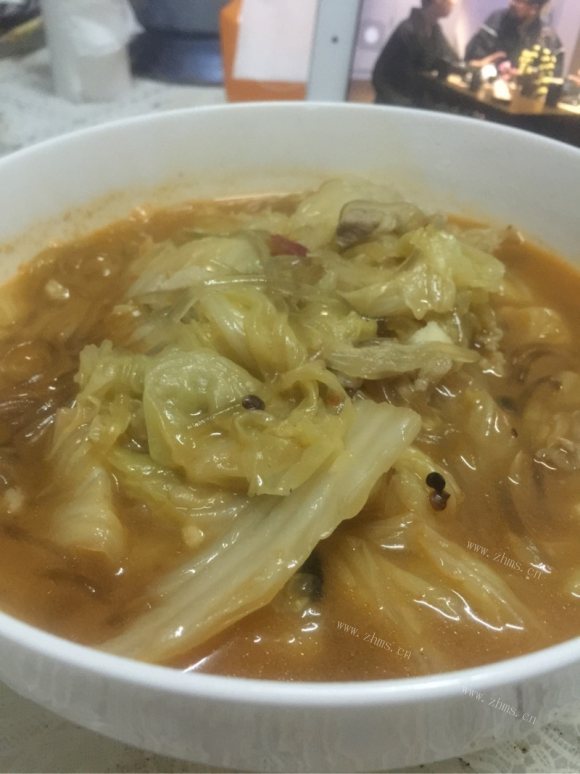 DIY白菜炖粉条