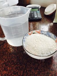 好吃的椰汁红糖糕做法图解4)
