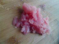 肉末橄榄菜炒豇豆做法图解1)