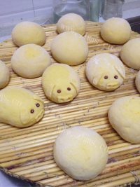 香甜牛奶南瓜馒头做法图解10)