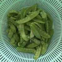 家常菜荷兰豆炒鱿鱼做法图解1)